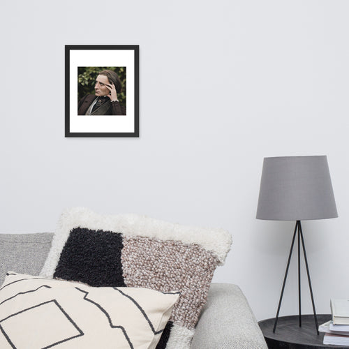 Franz Liszt fine art portrait print, 11x14 framed