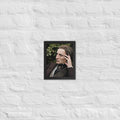 Franz Liszt fine art portrait print, 8x10 framed