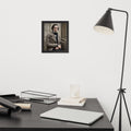 Frédéric Chopin fine art portrait print, 8x10 framed