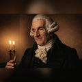 Realistic portrait of Joseph Haydn