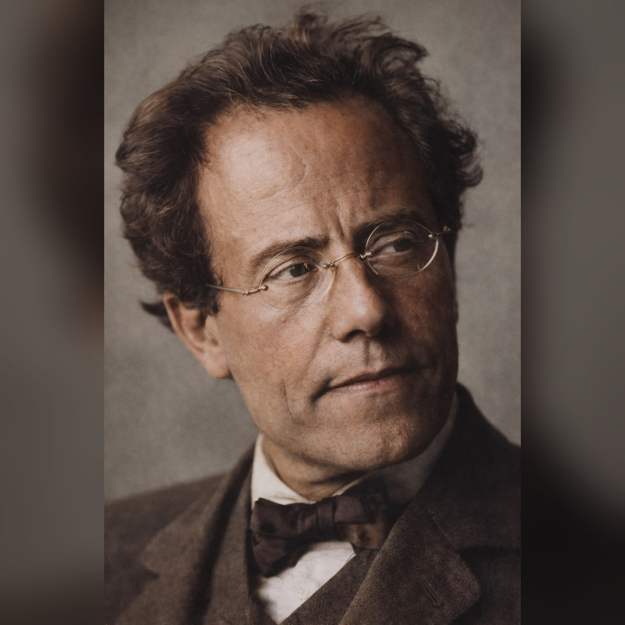 Realistic portrait of Gustav Mahler